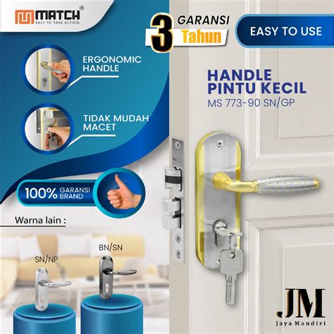 Jual Match Kunci Pintu Rumah Paket Komplit Handle Pintu Lengkap Kunci