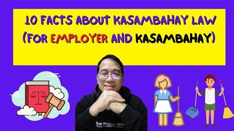 Kasambahay Law Facts About Republic Act For Employer And