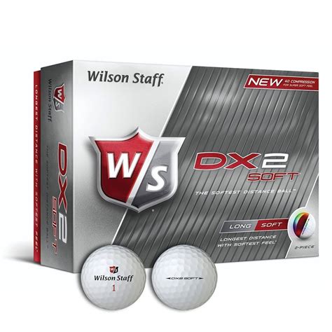 Wilson Staff Herren Golfb Lle Dx Soft Ball Wei One Size Amazon