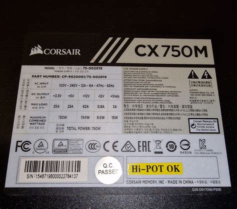 Sursa W Corsair Cx M Plus Bronze Semi Modulara Cluj Napoca