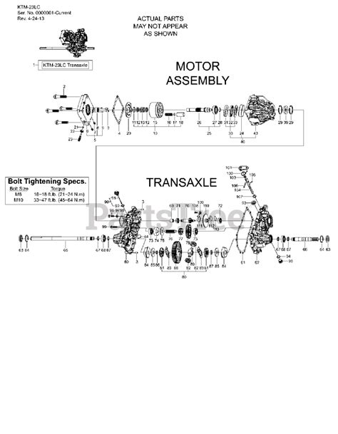 Tuff Torq 579409001 Tuff Torq Transmission 2014 02 Transmission