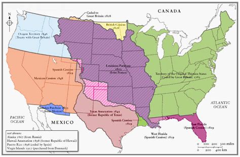 United States Expansion Map - Draw A Topographic Map