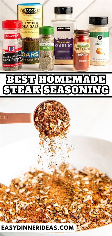 Steak Seasoning Easy Dinner Ideas