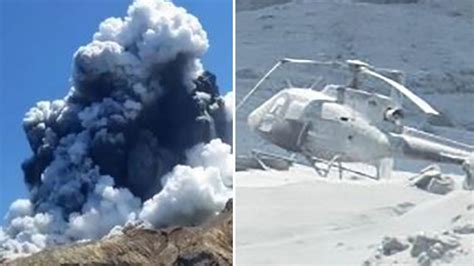 White Island Volcano Eruption In Pictures Au — Australias