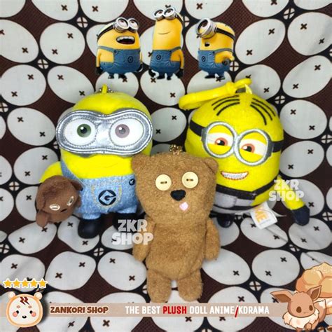 Jual BONEKA MINION And GRU ORIGINAL DESPICABLE ME ILLUMINATION