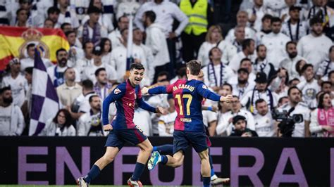 Hasil El Clasico Jilid 1 2024 Barcelona Permalukan Real Madrid Di