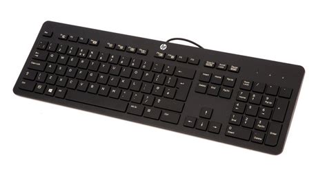 Exdisplay Hp Usb Slim Keyboard Black