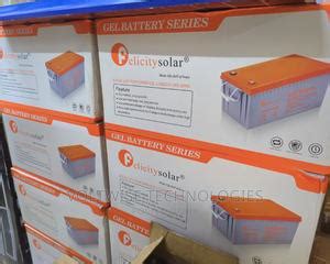 V Ah Felicity Gel Maintenance Free Solar Battery In Nairobi