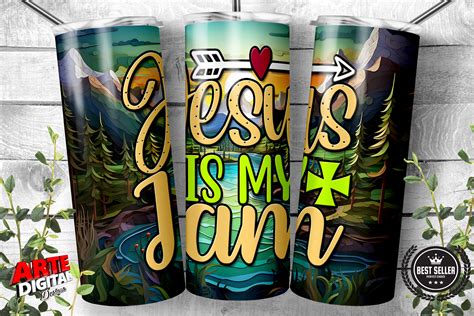 Bible Verse Jesus Spanish Tumbler Wrap Graphic By Arte Digital Designs