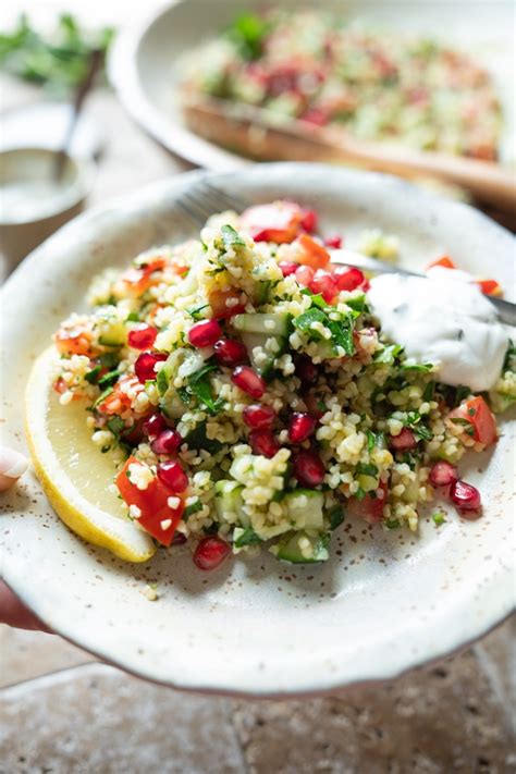 Einfaches Rezept Orientalischer Veganer Tabouleh Salat