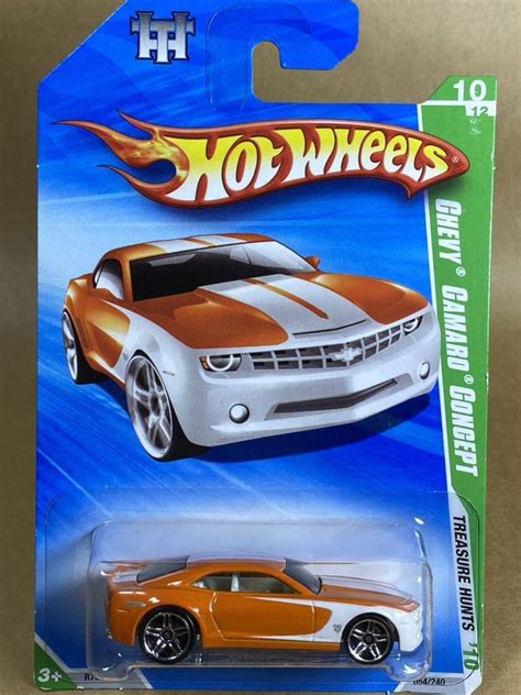 目立った傷や汚れなし ホットウィール トレジャーハント HOT WHEELS TREASURE HUNTS CHEVY CAMARO CONCEPT 年版の落札情報