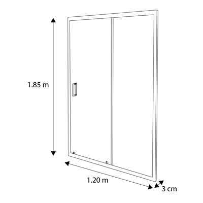 Cancel Para Ba O X Cm Corredizo Chico The Home Depot M Xico