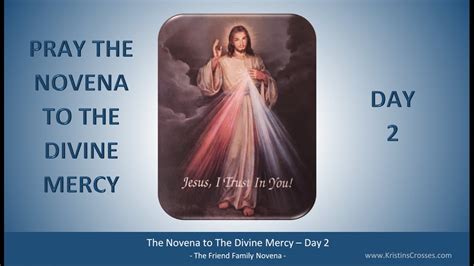 Day Novena To The Divine Mercy With Chaplet Youtube