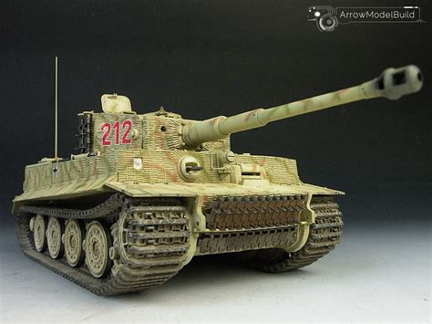 Arrowmodelbuild Tiger I Tank Number 212 Built And Painted 135 Model Kit