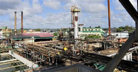 Reparan En Cuba La Nica Refiner A Que Procesa Exclusivamente Crudo