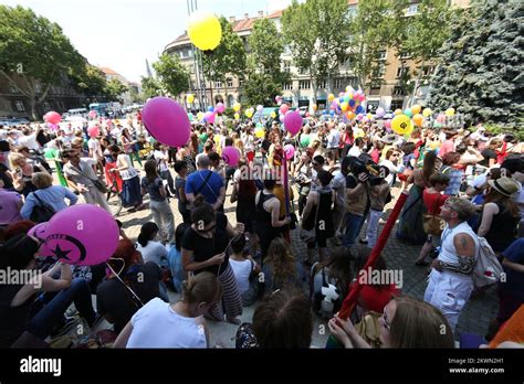 Zagreb Th Zagreb Pride Parade The Biggest Ever Gay Parade Passing Through The