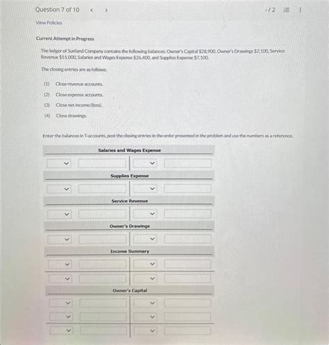 Solved Current Attempt In Progress The Ledger Of Sunland