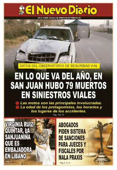 El Nuevo Diario Edición 2076 Nuevo Diario San Juan