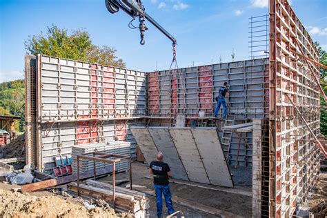 Füreder Bau Schalung Betonbau Wände Decken Fundamente