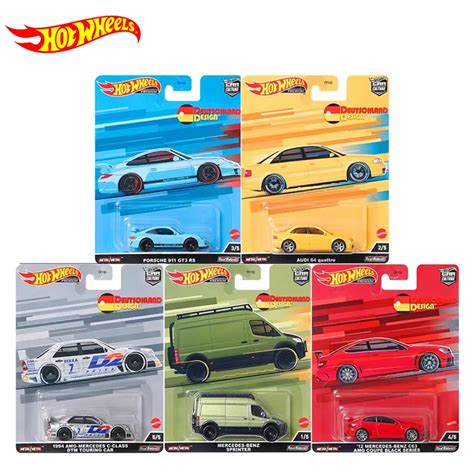 Hot Wheels Coche Original De Dise O Alem N Para Ni Os Veh Culo Fundido