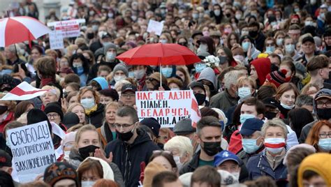 Belarus Streik und neue Proteste Opposition erhöht Druck auf