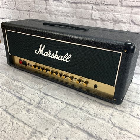 Marshall Dsl 100h All Tube Guitar Head W Foot Switch Evolution Music