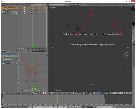 How To Get Constant Speed Along F Curve When Animating With Bezier