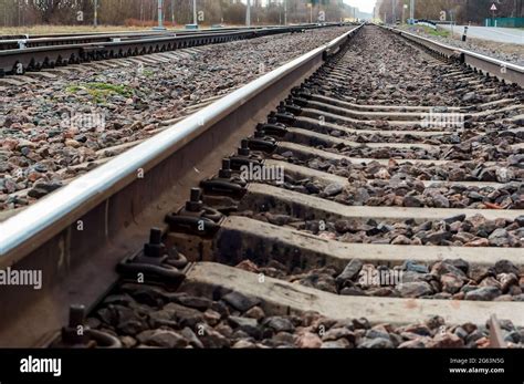 Estación De Tren Diferentes Direcciones De Vías Férreas Vías Férreas Ramas De Rieles