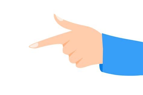 Tangan Nunjuk Png 53 Koleksi Gambar