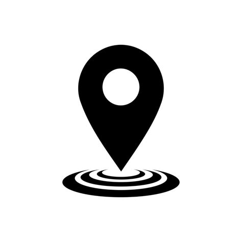 Dise O De Logotipo De Vector De Icono Gps Icono De Puntero De Mapa