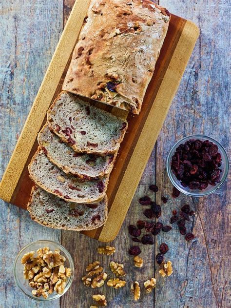 Cranberry Walnut Bread Recipe With Yeast Story Hostess At Heart