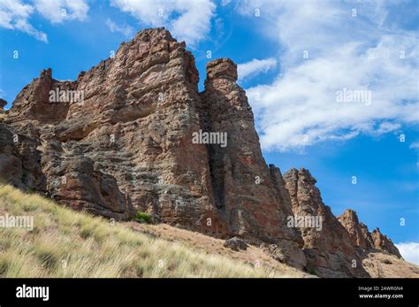 The Clarno Formations at John Day Fossil Beds National Monument in ...