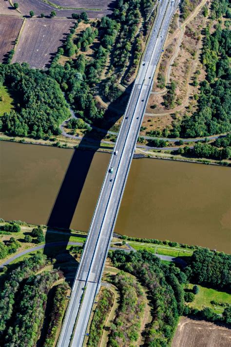 Luftaufnahme Bornholt Autobahn Br Ckenbauwerk Der Bab A