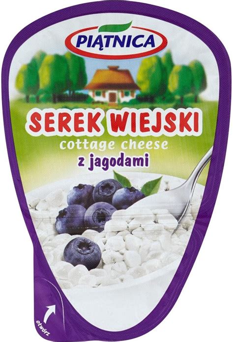 Osm Piątnica Piątnica Serek Wiejski Z Jagodami 150G Ceny i opinie