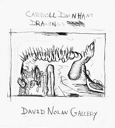 Carroll Dunham Drawings Publications David Nolan Gallery