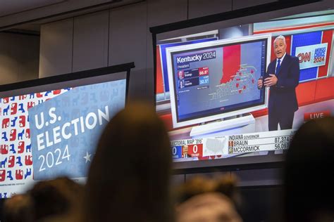 Chart Shows Election Night Major News Network Ratings Newsweek