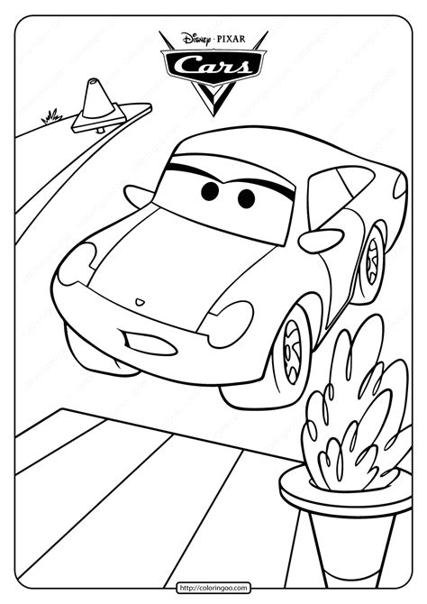 Disney Cars Coloring Pages Free Pdf Printables