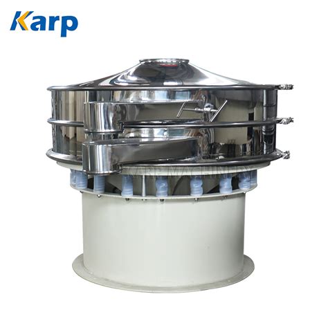 Dry Powder Circular Vibration Sieve Shaker Machine Round Rotary