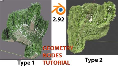 Blender 2 92 Geometry Nodes Tutorial Youtube