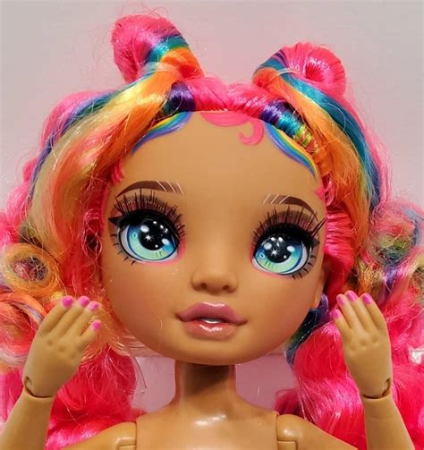 RAINBOW HIGH ROCKSTARS CARMEN MAJOR Nude Articulated Fashion Doll PicClick UK