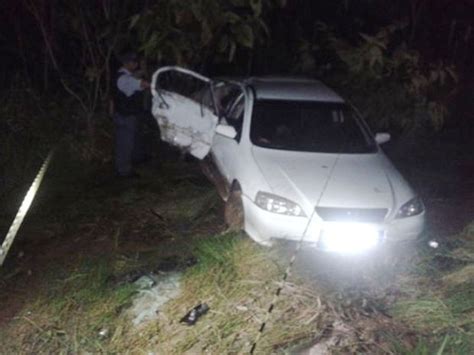 G Carro Bate Em Poste E Passageiro De Anos Morre Em Rodovia De Mt