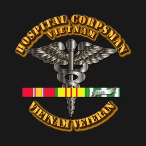 Navy Hospital Corpsman W Vietnam Svc Ribbons Marines Hoodie