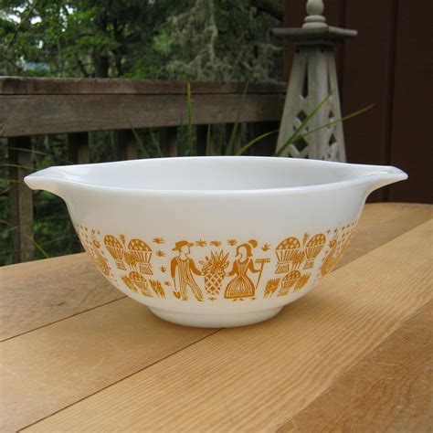 Rare Pyrex Orange Yellow Butterprint Cinderella Bowls In 1 12