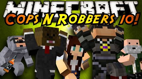 Minecraft Mini Game COPS N ROBBERS 3 0 ROUND TEN YouTube