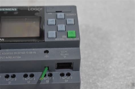 Siemens Logo Ed Md Ba Logic Control Module Rce