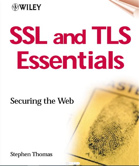 Ssl Tls Essentials Securing The Web Free Expert Training