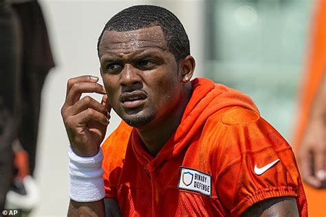 Browns Qb Deshaun Watson Opens Up On 11 Game Nfl Ban Over Sexual