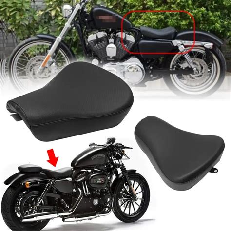 Coussin De Si Ge Solo En Cuir Pour Harley Sportster Accessoires De