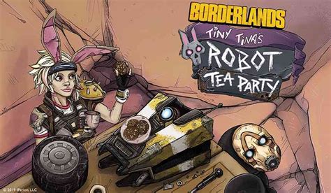 Borderlands Board Game Tiny Tinas Robot Tea Party