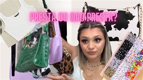 Comprinhas Na Shein Muitas Bolsas Youtube